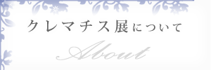ボタン：クレマチス展について