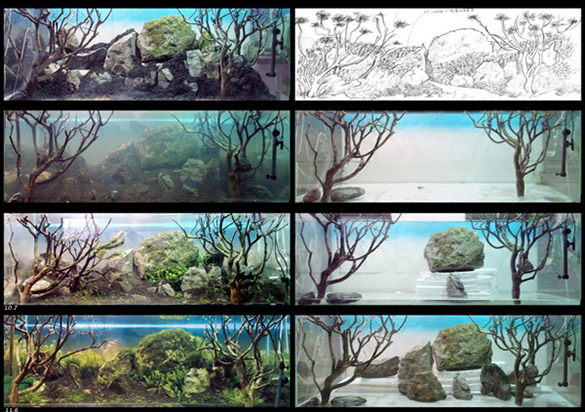 水景画のできるまで１