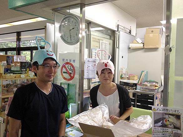 くろちゃん帽子