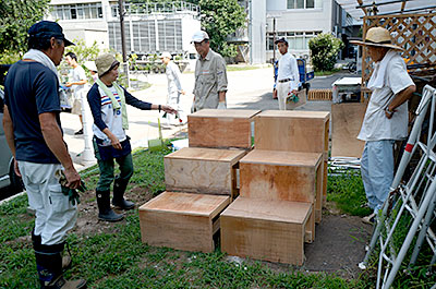 エブプールの階段