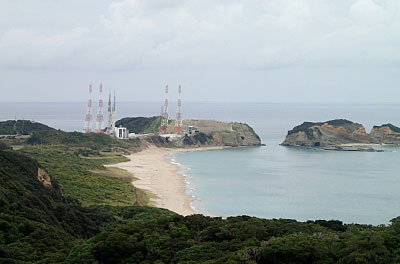 ロケットの発射場