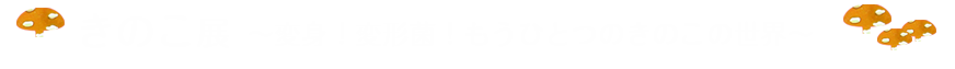 きのこ展2016「変身！変形菌！～もうひとつのきのこの世界～」について