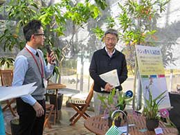 ランの香りガイドツアーの写真