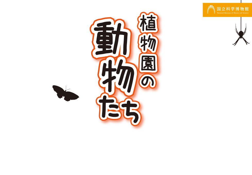 植物園の動物たち 2018年1月13日（土）～1月28日（日）国立科学博物館筑波実験植物園