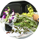 テーブルディスプレイを楽しむ