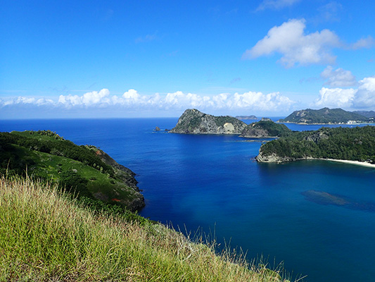 小笠原諸島の海