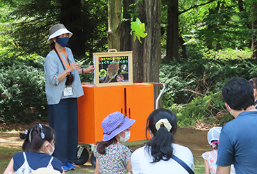 過去の紙芝居の様子
