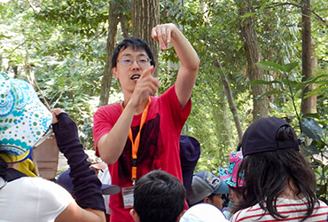 昆虫観察の過去の様子