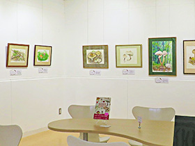 アート展示の様子