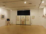 アート展示の様子